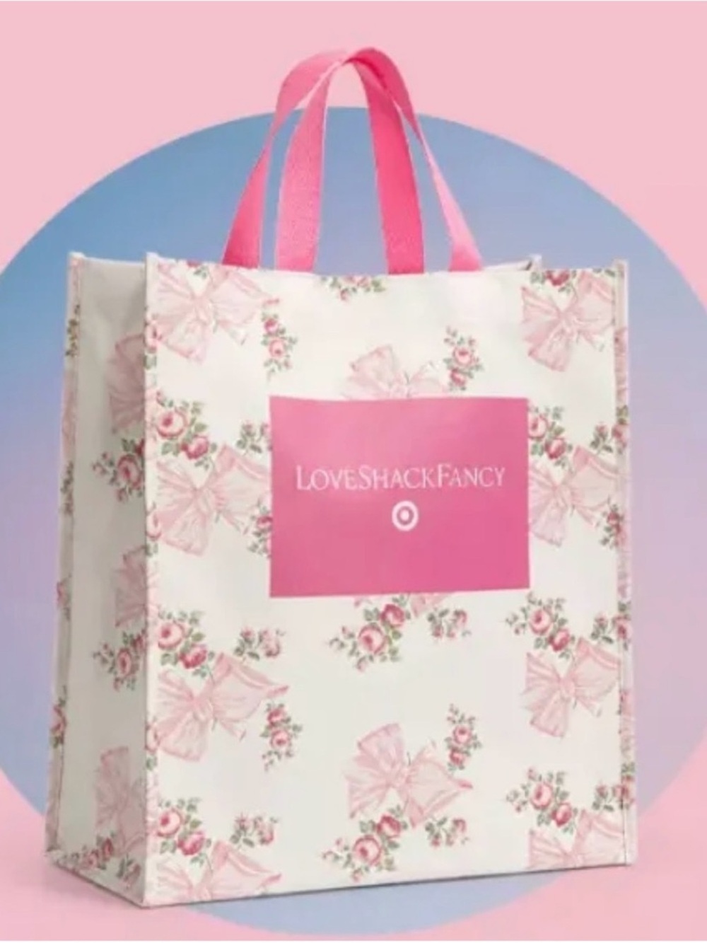 LoveShackFancy x Target Shopping Tote
